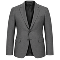 Tailored Wool Blend Blazer – Charcoal Grey | KELLYNGSTON
