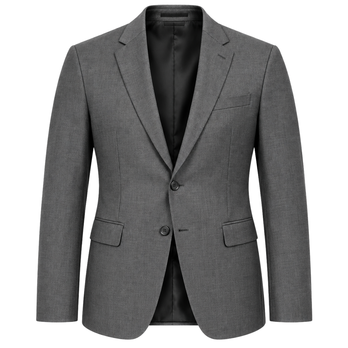 Tailored Wool Blend Blazer – Charcoal Grey | KELLYNGSTON