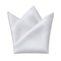 Pure Silk Pocket Square – White | KELLYNGSTON
